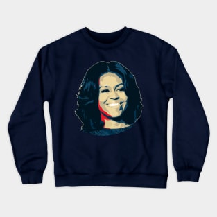 Michelle Obama Pop Art Crewneck Sweatshirt